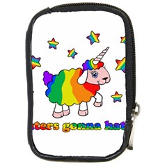 Unicorn Sheep Compact Camera Cases by Valentinaart