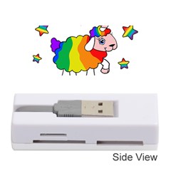 Unicorn Sheep Memory Card Reader (stick)  by Valentinaart