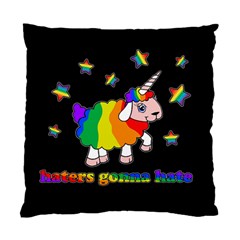 Unicorn Sheep Standard Cushion Case (two Sides) by Valentinaart