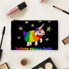 Unicorn Sheep Cosmetic Bag (medium)  by Valentinaart