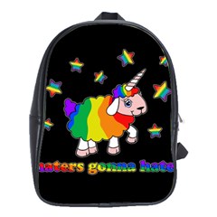 Unicorn Sheep School Bag (large) by Valentinaart