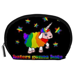 Unicorn Sheep Accessory Pouches (large)  by Valentinaart