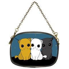 Cute Cats Chain Purses (one Side)  by Valentinaart