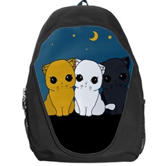 Cute Cats Backpack Bag by Valentinaart