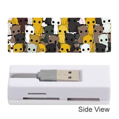 Cute Cats Pattern Memory Card Reader (stick)  by Valentinaart