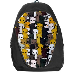 Cute Cats Pattern Backpack Bag by Valentinaart