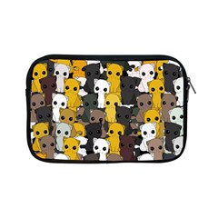 Cute Cats Pattern Apple Ipad Mini Zipper Cases by Valentinaart