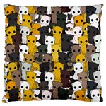 Cute cats pattern Standard Flano Cushion Case (Two Sides) Front