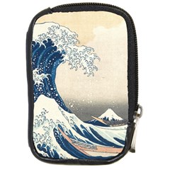 The Classic Japanese Great Wave Off Kanagawa By Hokusai Compact Camera Cases by PodArtist