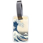 The Classic Japanese Great Wave off Kanagawa by Hokusai Luggage Tags (One Side)  Front