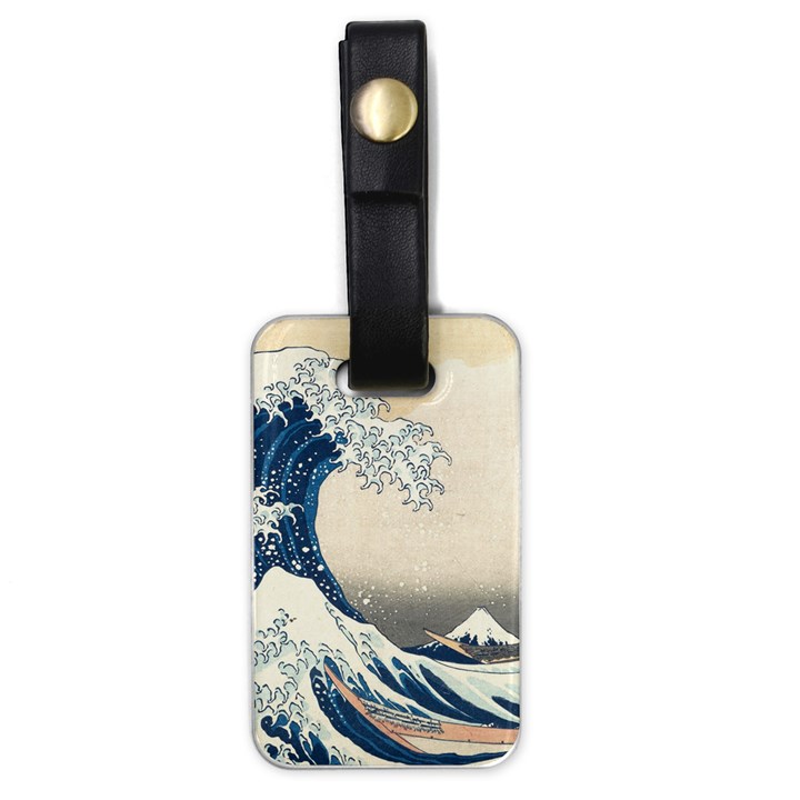 The Classic Japanese Great Wave off Kanagawa by Hokusai Luggage Tags (One Side) 