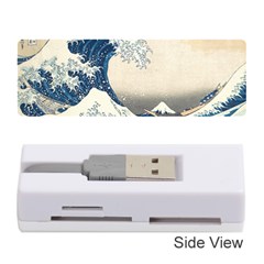 The Classic Japanese Great Wave Off Kanagawa By Hokusai Memory Card Reader (stick)  by PodArtist