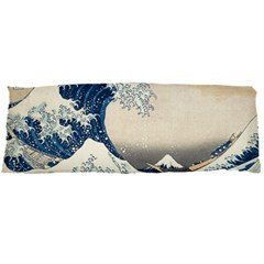 The Classic Japanese Great Wave Off Kanagawa By Hokusai Body Pillow Case Dakimakura (two Sides) by PodArtist