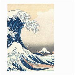 The Classic Japanese Great Wave Off Kanagawa By Hokusai Small Garden Flag (two Sides) by PodArtist