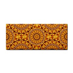 Golden Mandalas Pattern Cosmetic Storage Cases by linceazul