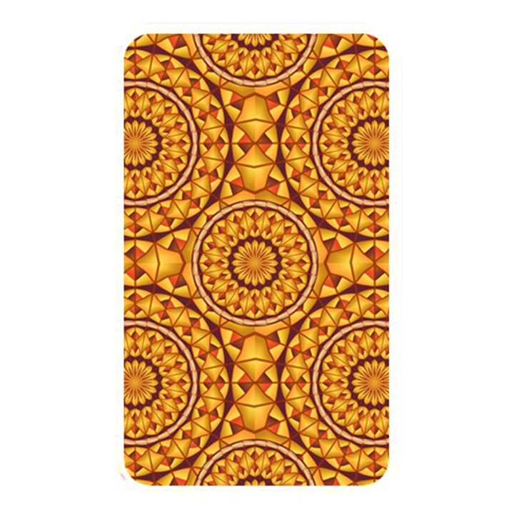 Golden Mandalas Pattern Memory Card Reader