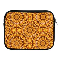 Golden Mandalas Pattern Apple Ipad 2/3/4 Zipper Cases by linceazul