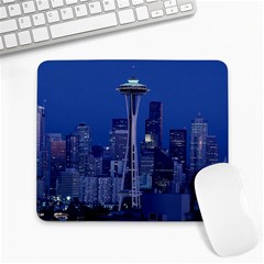 Space Needle Seattle Washington Large Mousepads by Nexatart