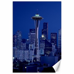 Space Needle Seattle Washington Canvas 12  X 18   by Nexatart