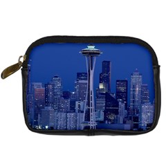 Space Needle Seattle Washington Digital Camera Cases by Nexatart