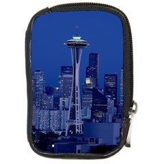 Space Needle Seattle Washington Compact Camera Cases by Nexatart