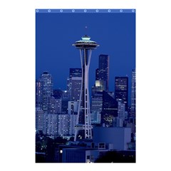 Space Needle Seattle Washington Shower Curtain 48  X 72  (small)  by Nexatart