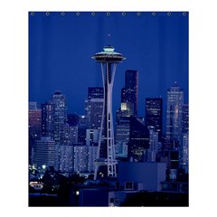 Space Needle Seattle Washington Shower Curtain 60  X 72  (medium)  by Nexatart