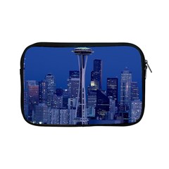 Space Needle Seattle Washington Apple Ipad Mini Zipper Cases by Nexatart