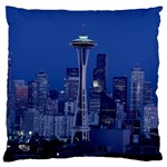 Space Needle Seattle Washington Large Flano Cushion Case (One Side) Front