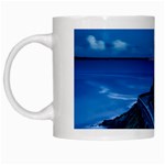 Plouzane France Lighthouse Landmark White Mugs Left