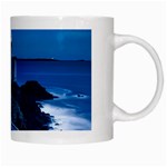 Plouzane France Lighthouse Landmark White Mugs Right