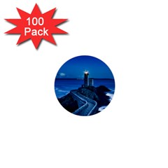 Plouzane France Lighthouse Landmark 1  Mini Buttons (100 Pack)  by Nexatart