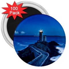 Plouzane France Lighthouse Landmark 3  Magnets (100 pack)