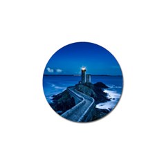 Plouzane France Lighthouse Landmark Golf Ball Marker by Nexatart