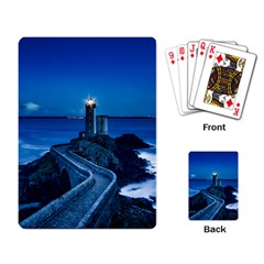 Plouzane France Lighthouse Landmark Playing Card