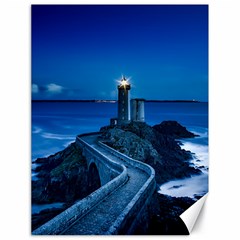 Plouzane France Lighthouse Landmark Canvas 18  x 24  