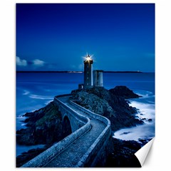 Plouzane France Lighthouse Landmark Canvas 20  x 24  