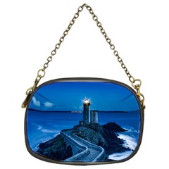 Plouzane France Lighthouse Landmark Chain Purses (two Sides)  by Nexatart