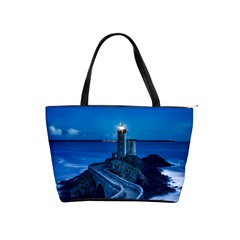 Plouzane France Lighthouse Landmark Shoulder Handbags by Nexatart