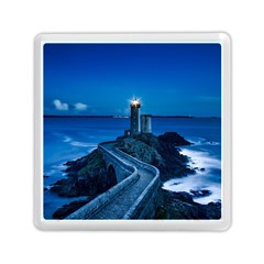 Plouzane France Lighthouse Landmark Memory Card Reader (square)  by Nexatart