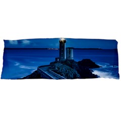 Plouzane France Lighthouse Landmark Body Pillow Case Dakimakura (two Sides) by Nexatart