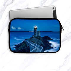 Plouzane France Lighthouse Landmark Apple Ipad Mini Zipper Cases by Nexatart