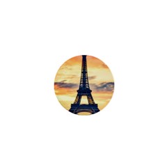 Eiffel Tower Paris France Landmark 1  Mini Buttons by Nexatart