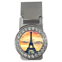 Eiffel Tower Paris France Landmark Money Clips (cz)  by Nexatart