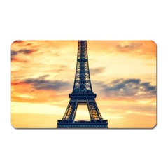 Eiffel Tower Paris France Landmark Magnet (rectangular) by Nexatart