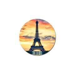 Eiffel Tower Paris France Landmark Golf Ball Marker (4 Pack) by Nexatart