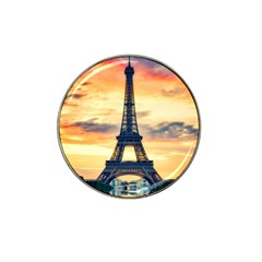 Eiffel Tower Paris France Landmark Hat Clip Ball Marker by Nexatart