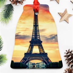 Eiffel Tower Paris France Landmark Ornament (bell) by Nexatart