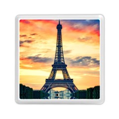 Eiffel Tower Paris France Landmark Memory Card Reader (square)  by Nexatart