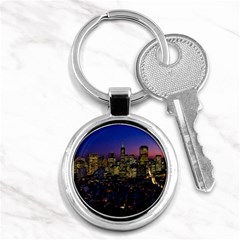 San Francisco California City Urban Key Chains (round)  by Nexatart